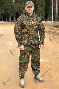 Letni kombinezon maskujący Sumrak M-1 w kamuflażu "liaguszka"