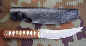 Tanto Tokisu II (damast skuwany)