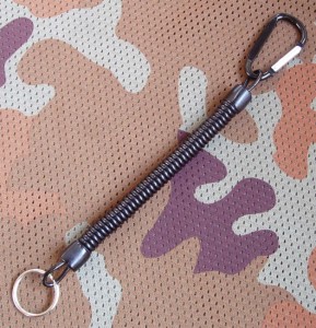 Lekka smycz spiralna do noża