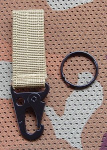 Zawieszka na pas z karabinkiem