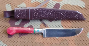 Pczak uzbecki mały (rękojeść stabilizowana brzoza) 2