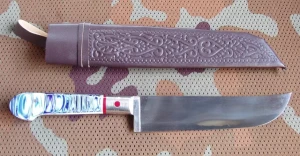 Uzbek pchak medium (LH15, plexiglass handle) 2