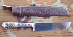 Uzbek pchak medium(40X13, plexiglass handle) 3