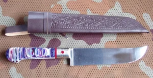Uzbek pchak medium(40X13, acrylic handle) 4
