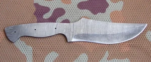 pattern-welded damascus: Trapper full tang
