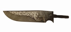 damast skuwany krój: Pantera (z grawerunkiem)