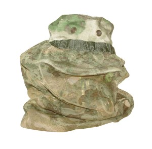 Panama w kamuflażu ATACS z siatką przeciwkomarową