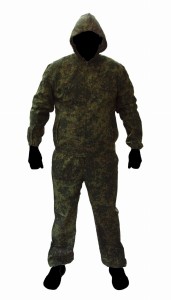 Letni kostium maskujący KLM w kamuflażu "cyfra RF"